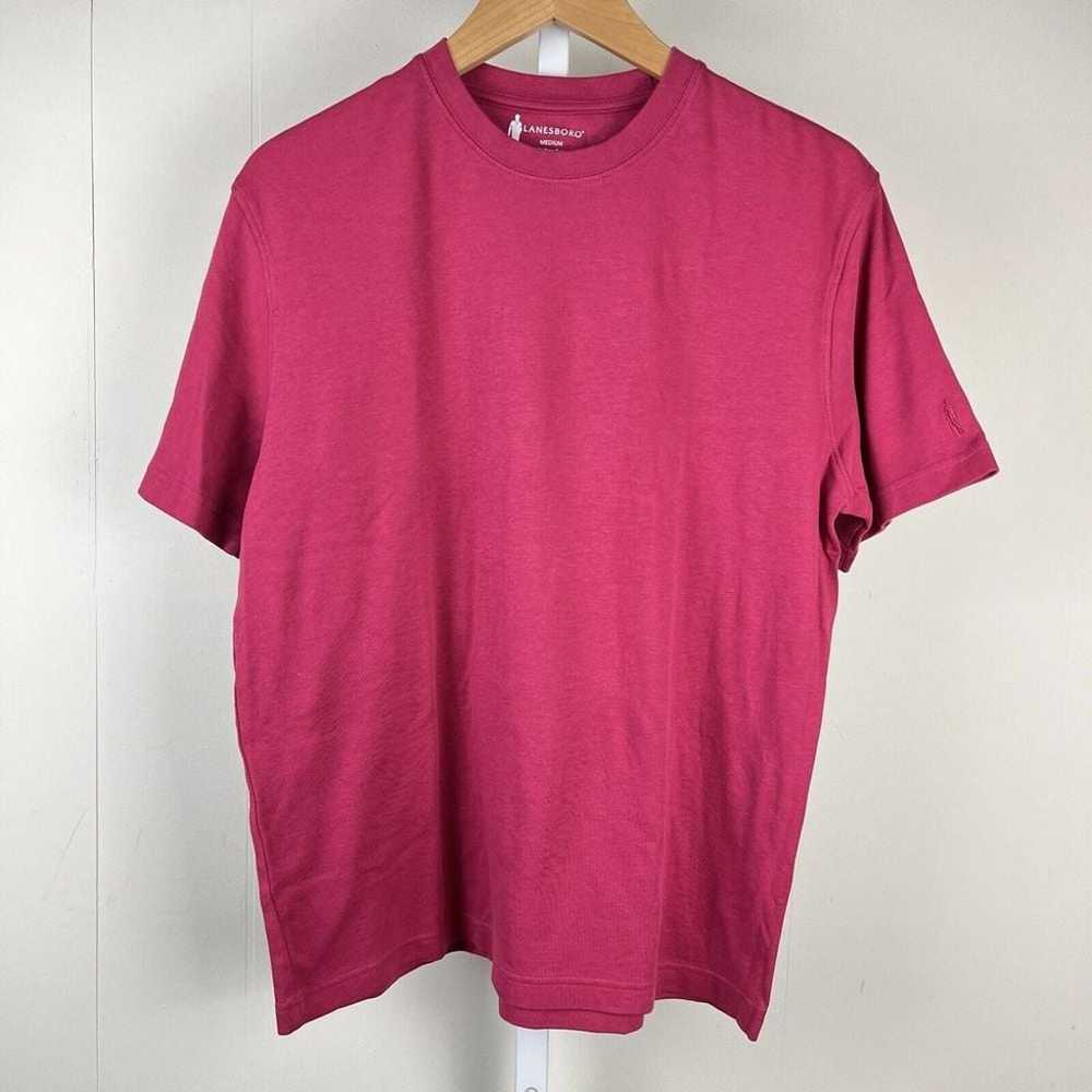 Lanesboro Mens Crewneck T-Shirts Soft Pima Cotton… - image 3