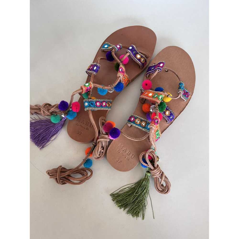 Mabu by Maria Bk Leather sandal - image 2