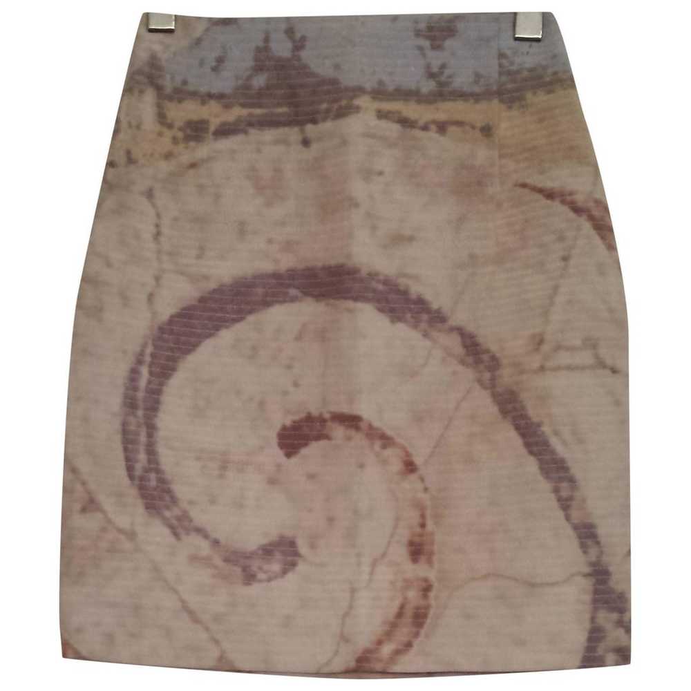 Gianfranco Ferré Silk mini skirt - image 1