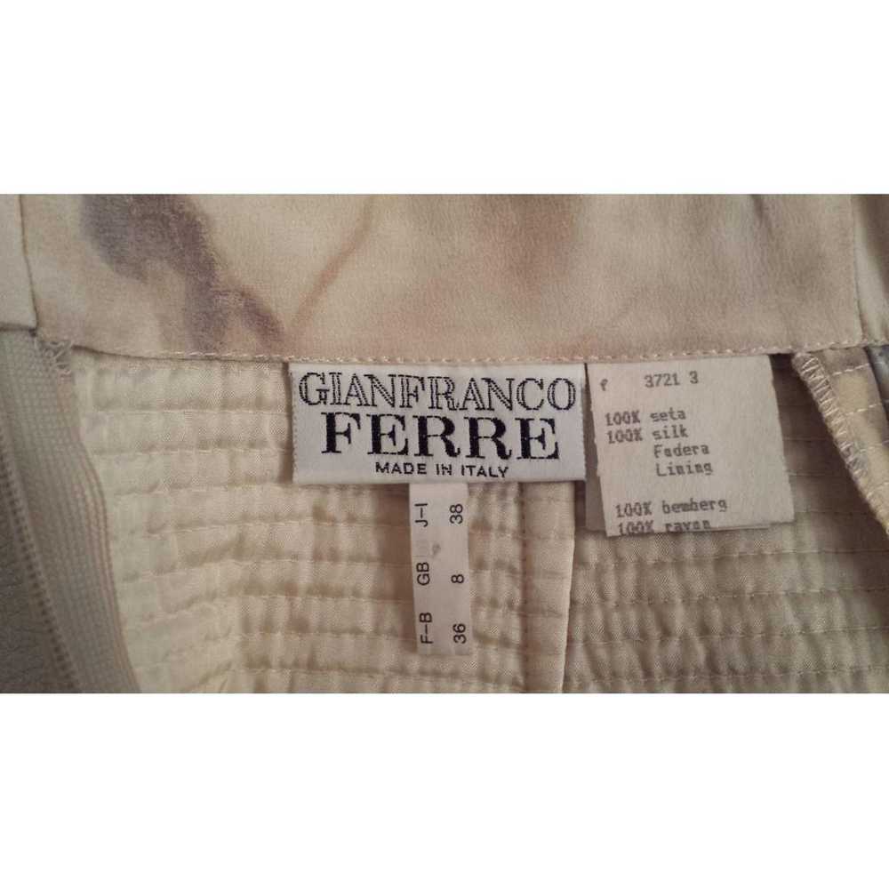 Gianfranco Ferré Silk mini skirt - image 3