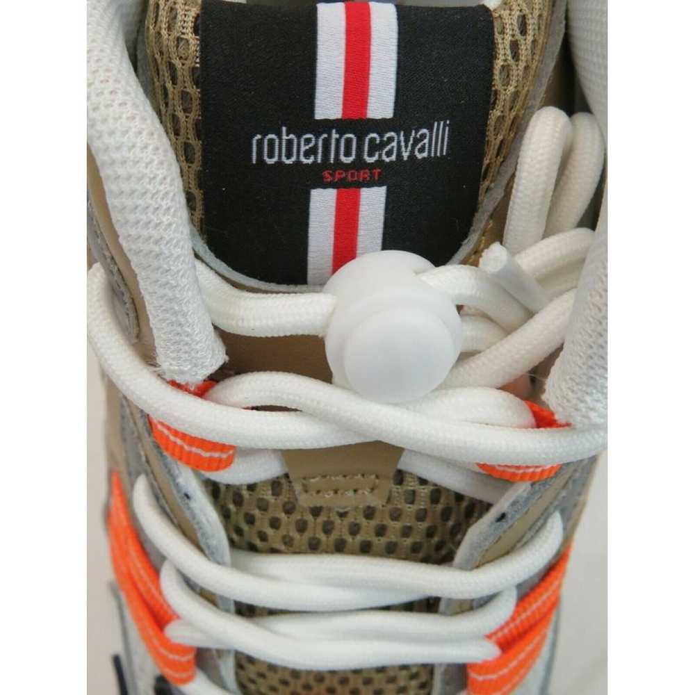 Roberto Cavalli Leather low trainers - image 5