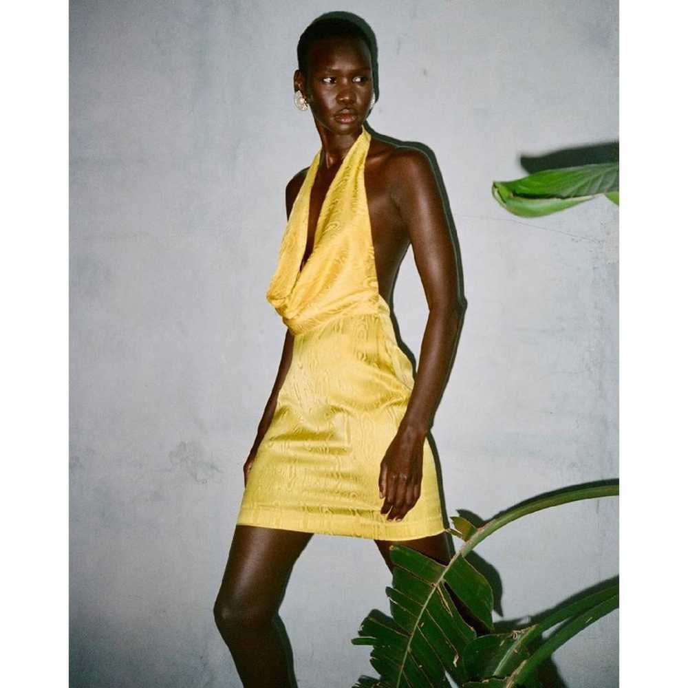 Ronny Kobo Silk mini dress - image 6