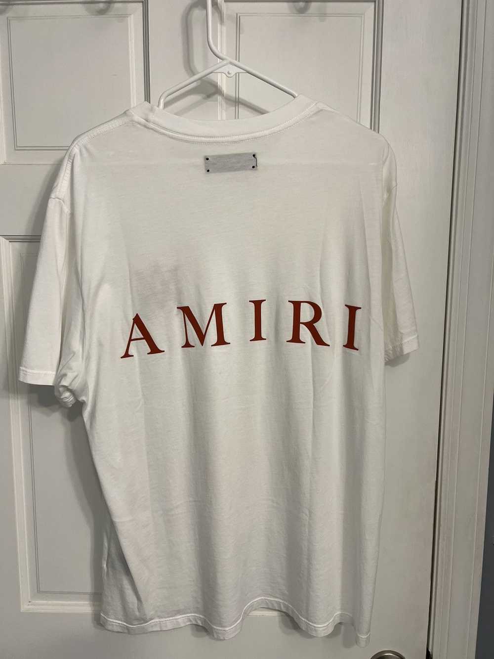 Amiri Amiri Logo T shirt white size large - image 4