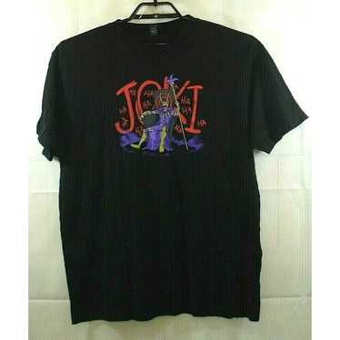 Joki Evil Joker Vintage 90s Mens XL Black T Shirt… - image 1