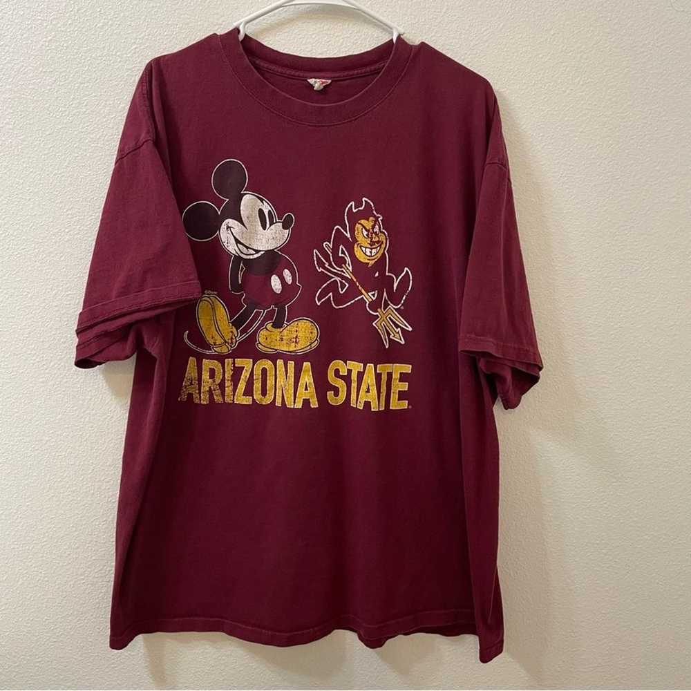 Soffe Disney Mickey Mouse Arizona state sun devil… - image 1