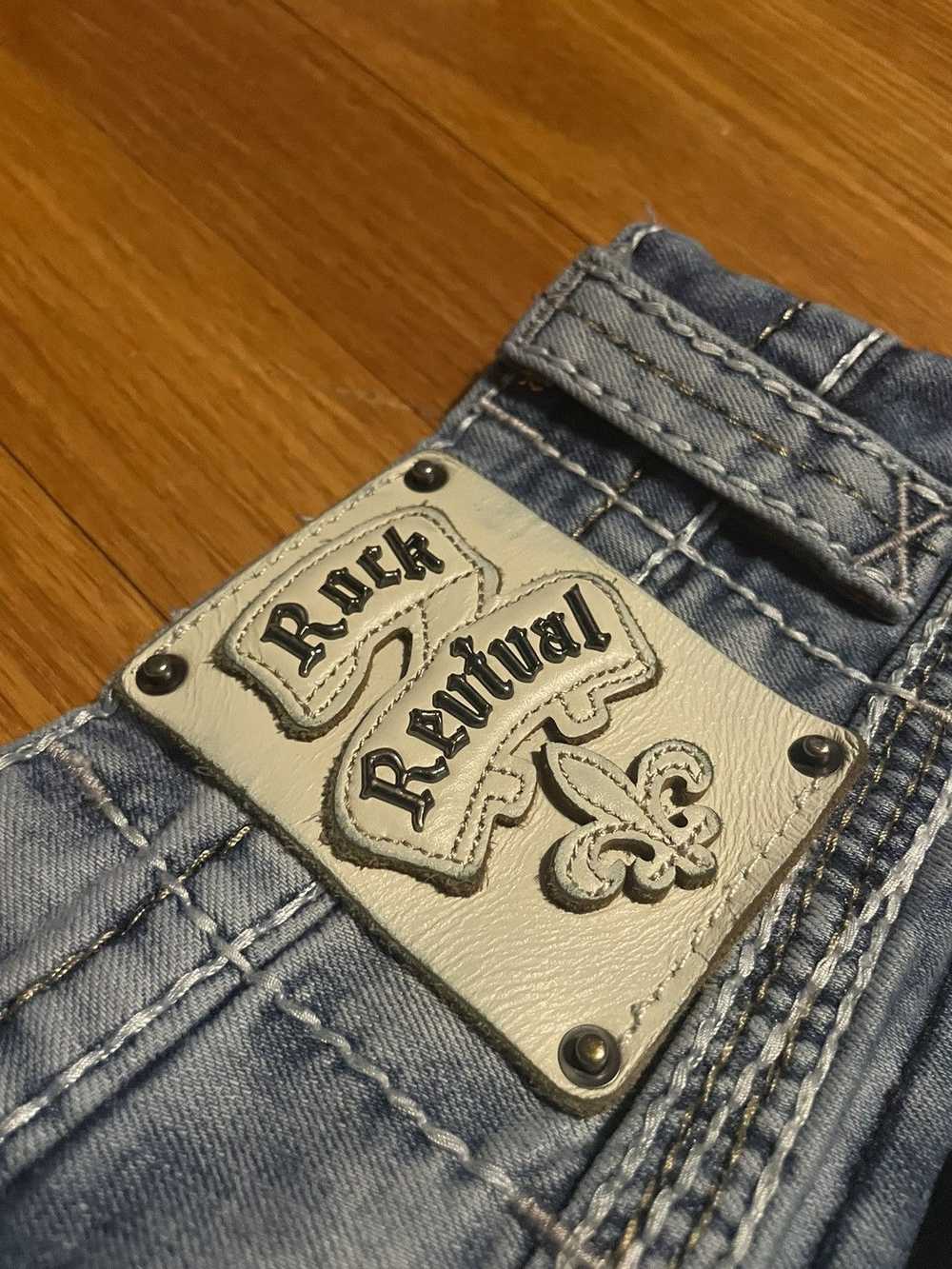 Rock Revival Rock Revival Men's Jeans Grey Alt St… - image 7