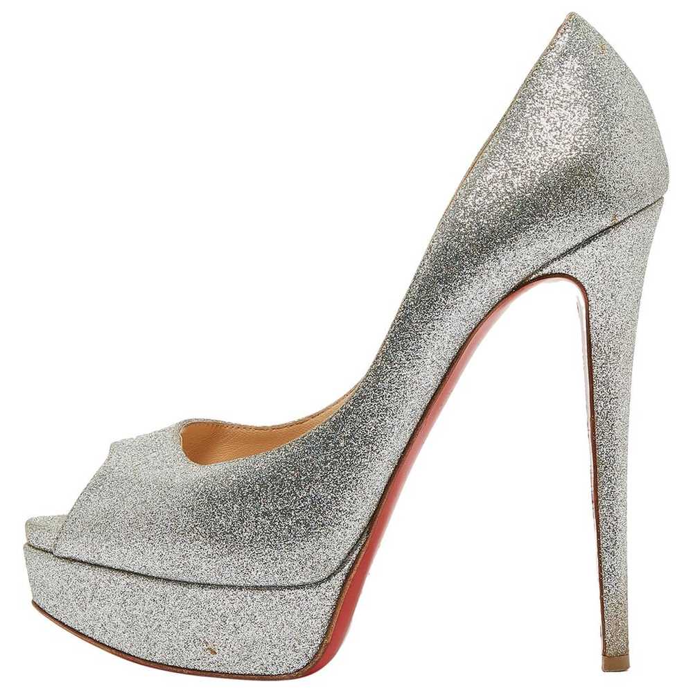 Christian Louboutin Glitter heels - image 1