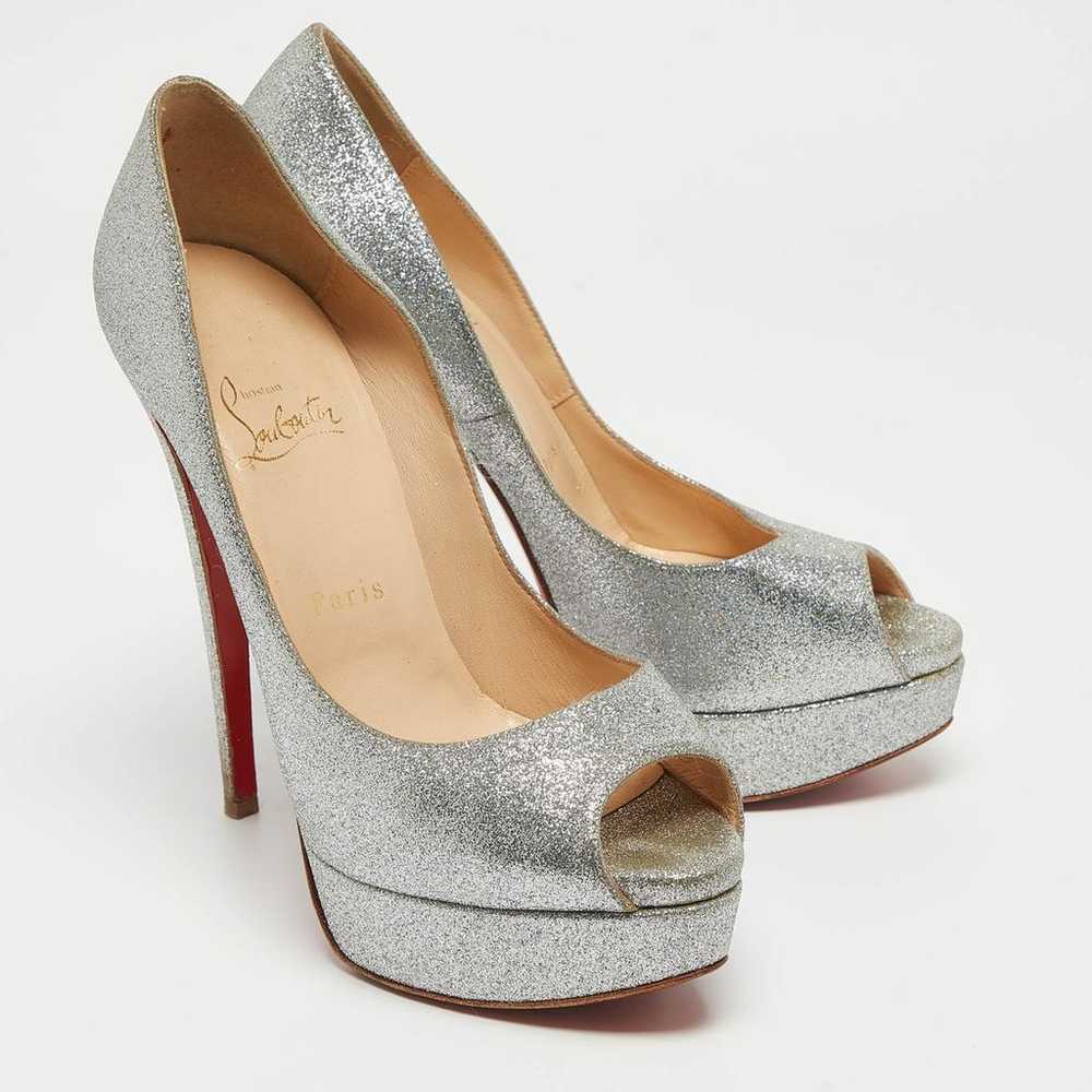 Christian Louboutin Glitter heels - image 3