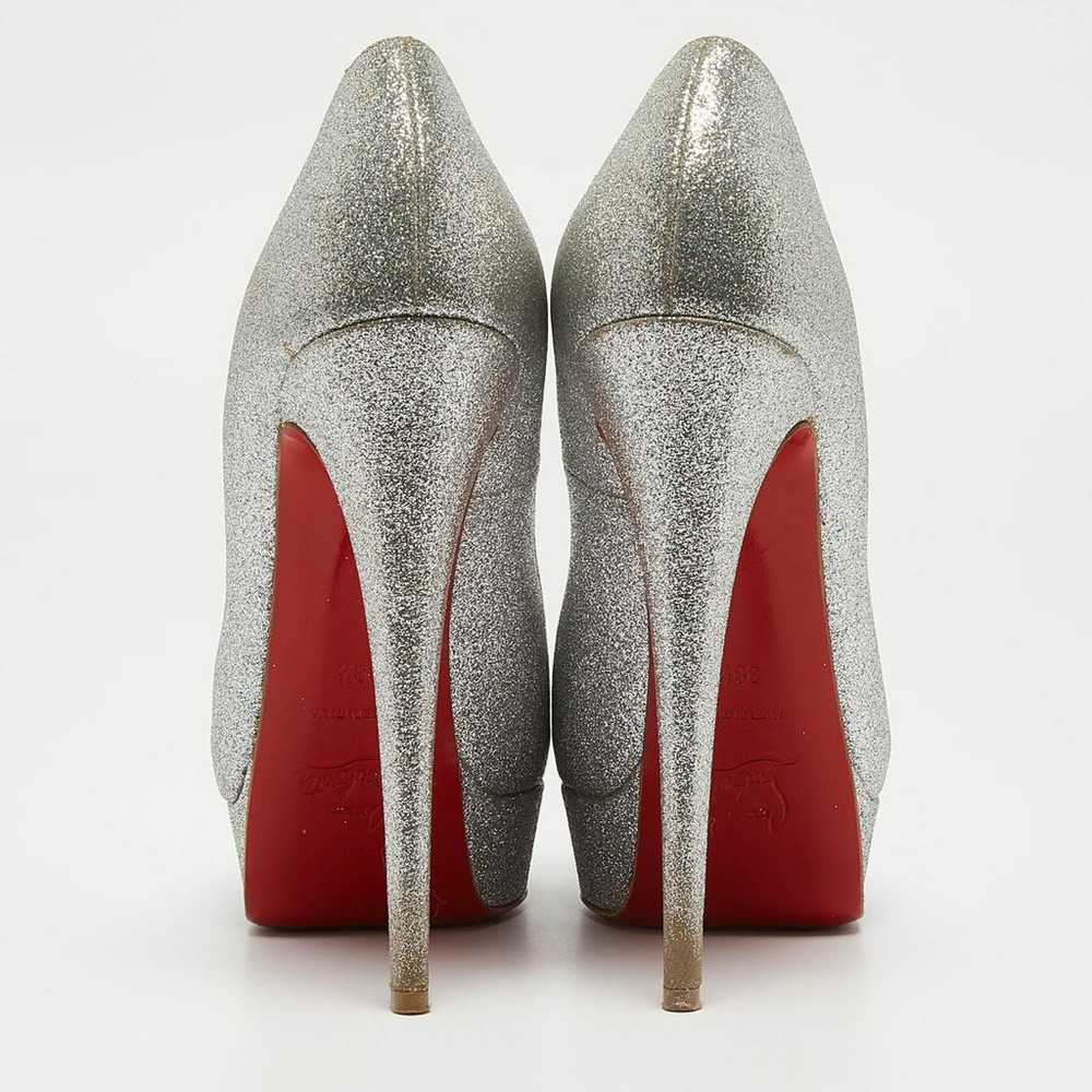 Christian Louboutin Glitter heels - image 4