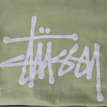 Lime Green Stussy T-Shirt