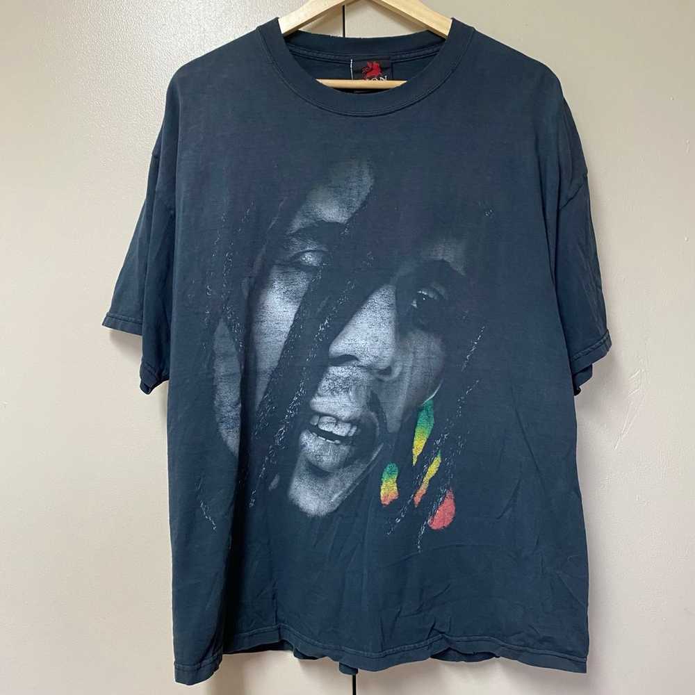 Vintage Bob Marley shirt size XL big face - image 1