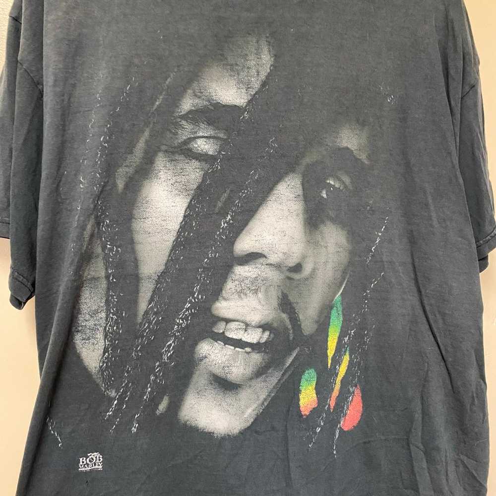 Vintage Bob Marley shirt size XL big face - image 2