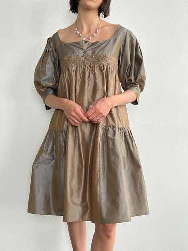 Vintage Miu Miu Silk Tulle Dress - Iridescent