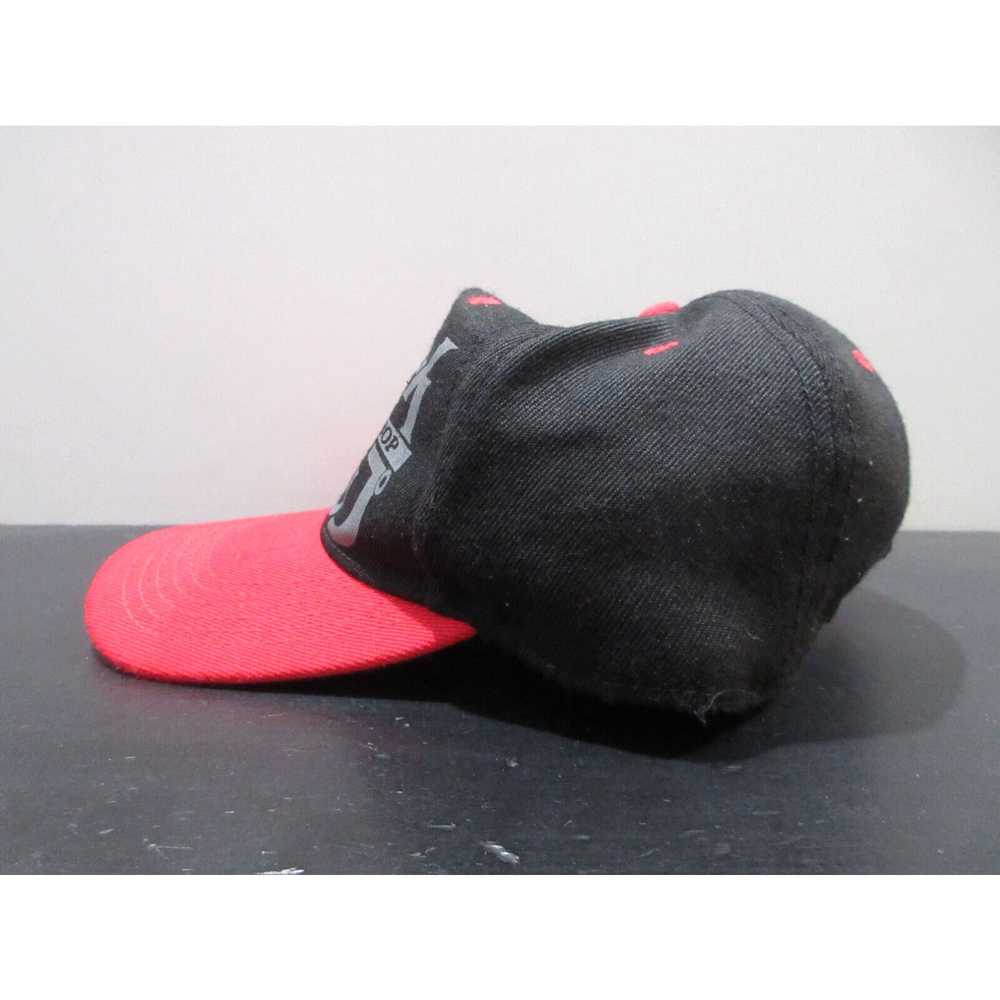 Vintage Cowboy Bebop Hat Cap Snap Back Black Red … - image 3