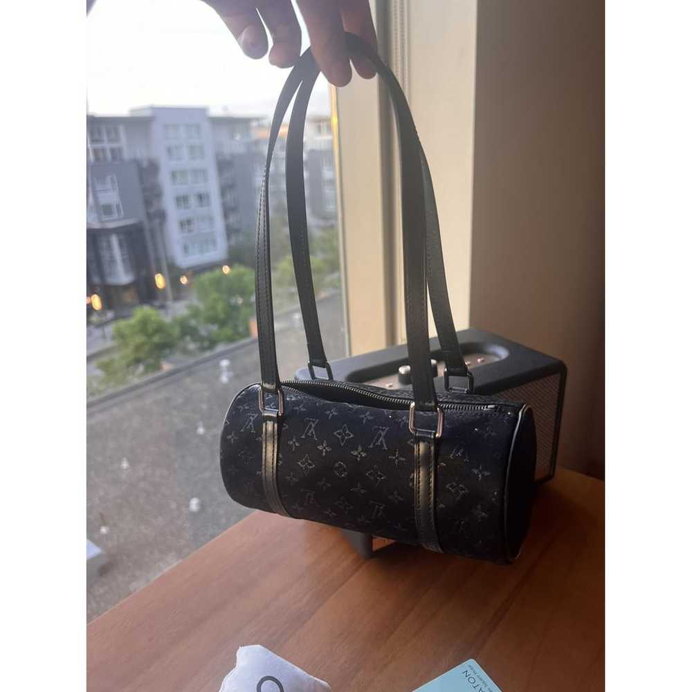 Louis Vuitton Papillon silk handbag - image 2