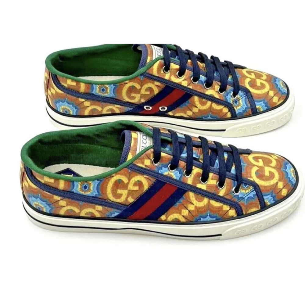 Gucci Tennis 1977 cloth low trainers - image 7