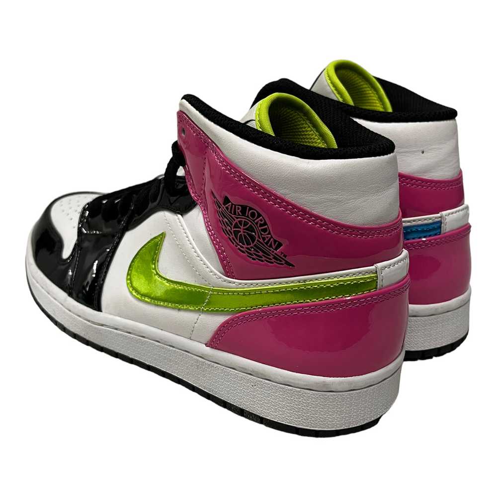 Jordan/Hi-Sneakers/US 8.5/Stripe/Leather/MLT/whit… - image 2