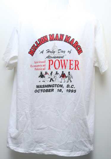 Vintage 1995 MILLION MAN MARCH Single-Stitch Tee