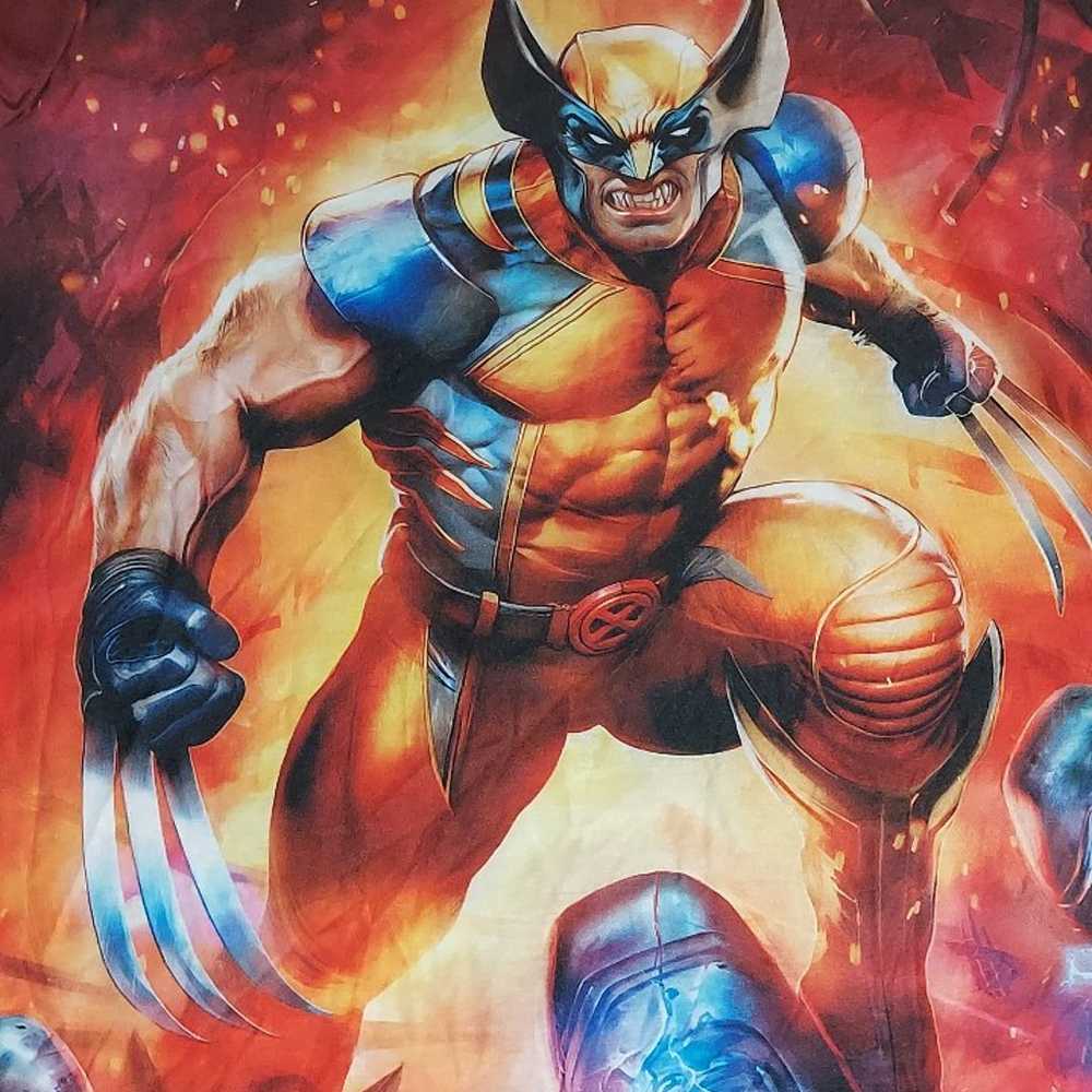 Marvel Wolverine vs The Sentinels AOP Size XLarge - image 2