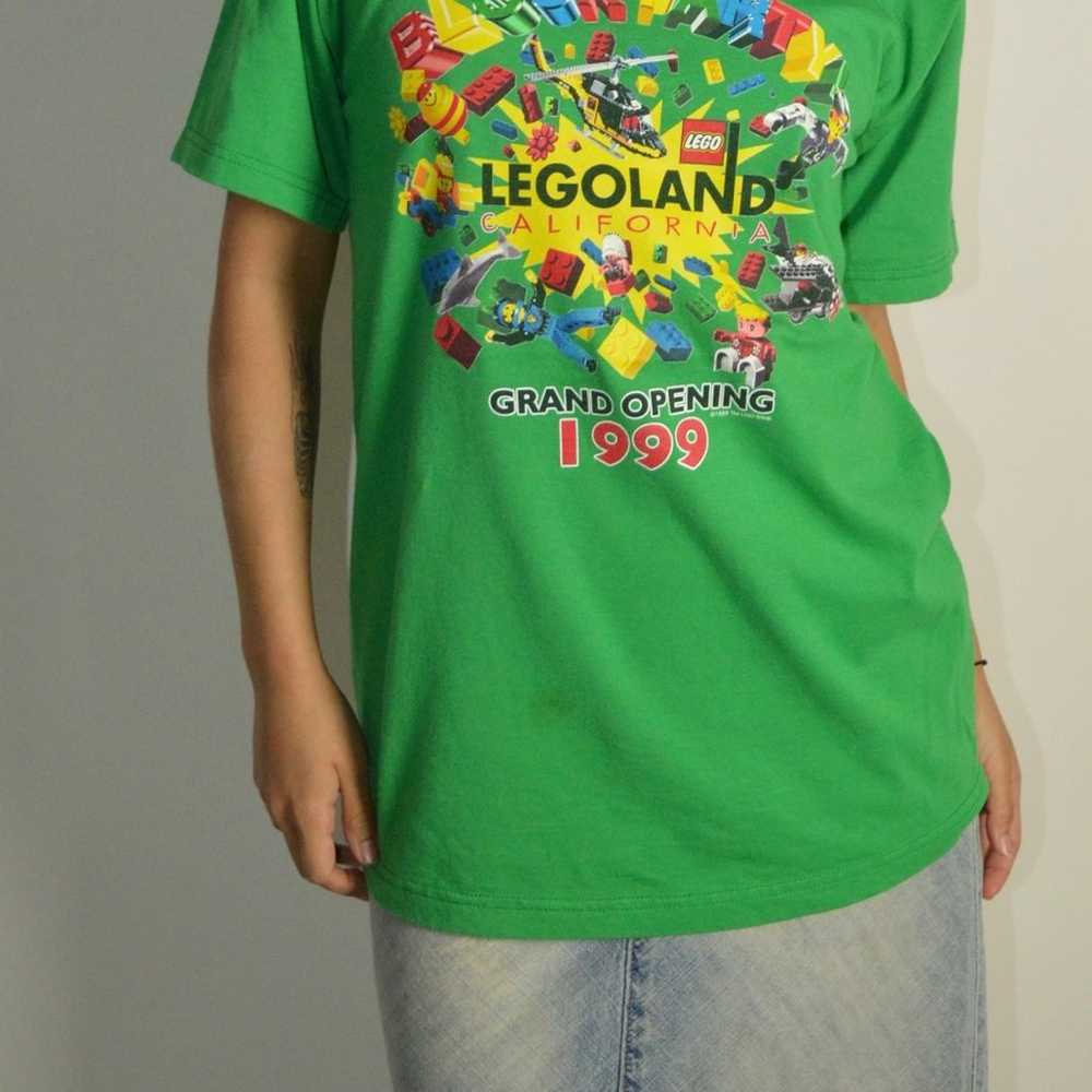 Vintage 1999 LegoLand Grand Opening Shirt - image 2