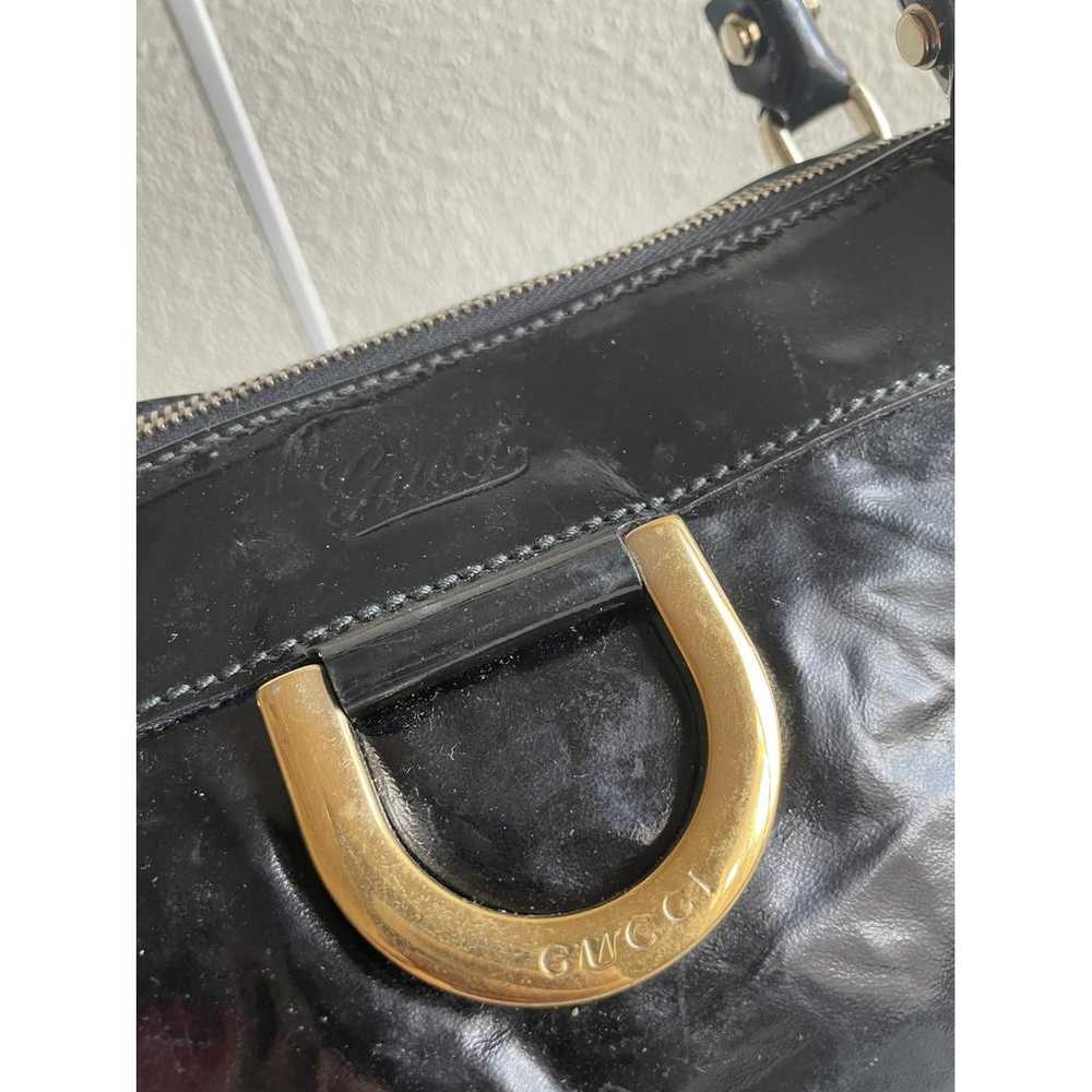 Gucci D-Ring patent leather handbag - image 7