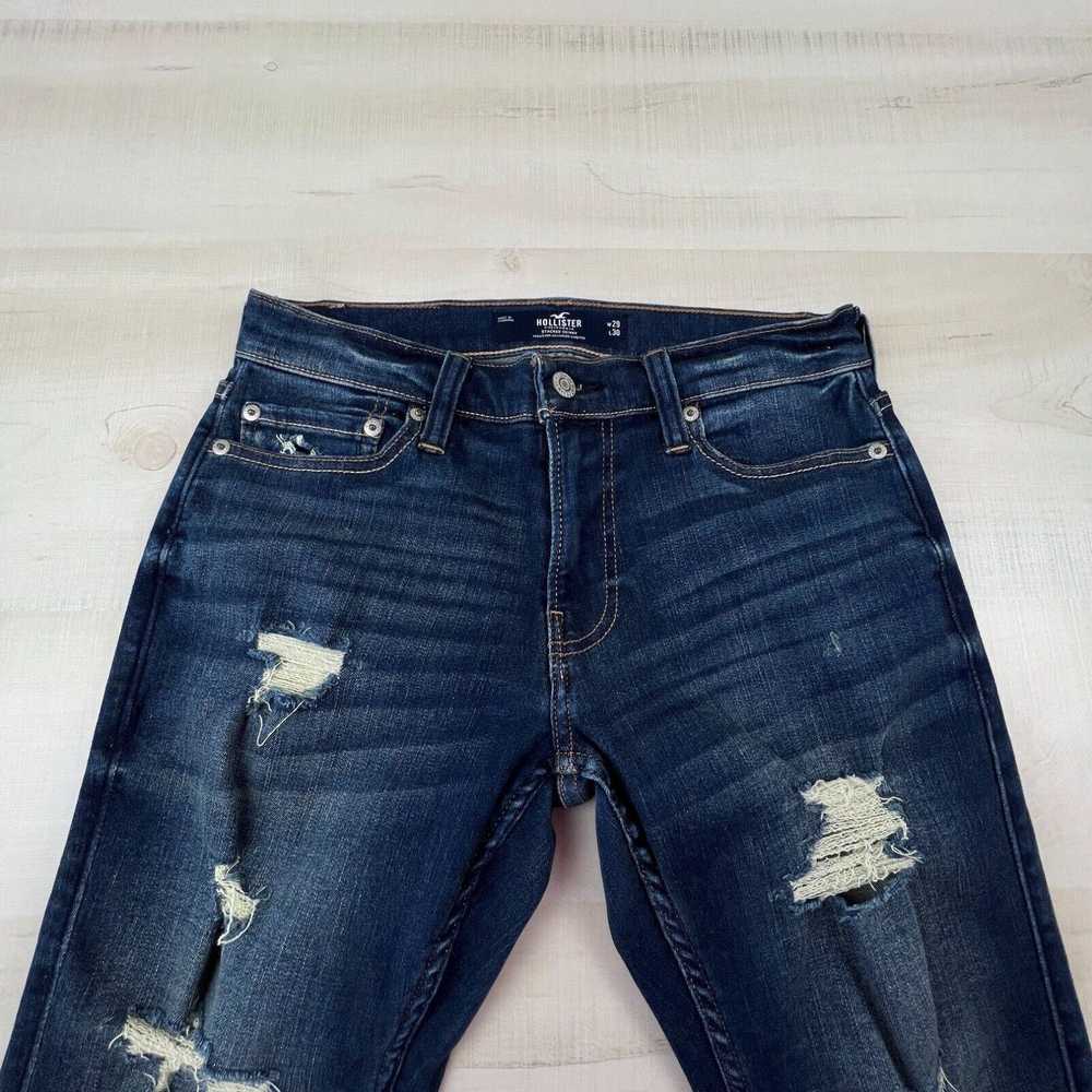 Vintage Hollister Mens Jeans 29X30 Stacked Skinny… - image 2