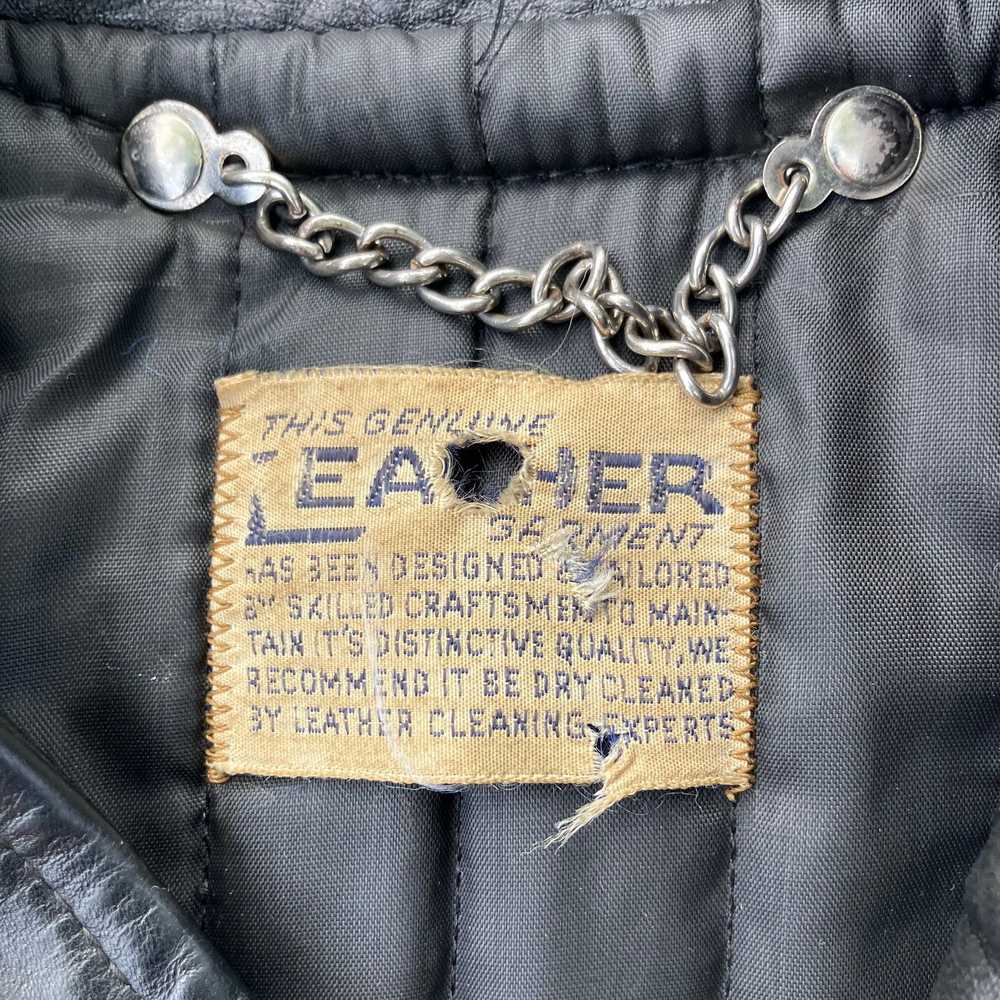 Genuine Leather × Vintage Vintage 1960s Genuine B… - image 3
