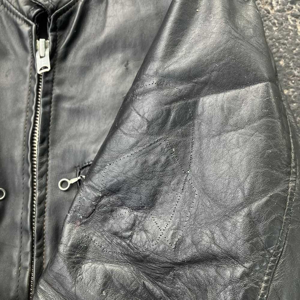 Genuine Leather × Vintage Vintage 1960s Genuine B… - image 9