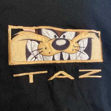 T-Shirt vintage songle stitch looney tunes tan xl… - image 1