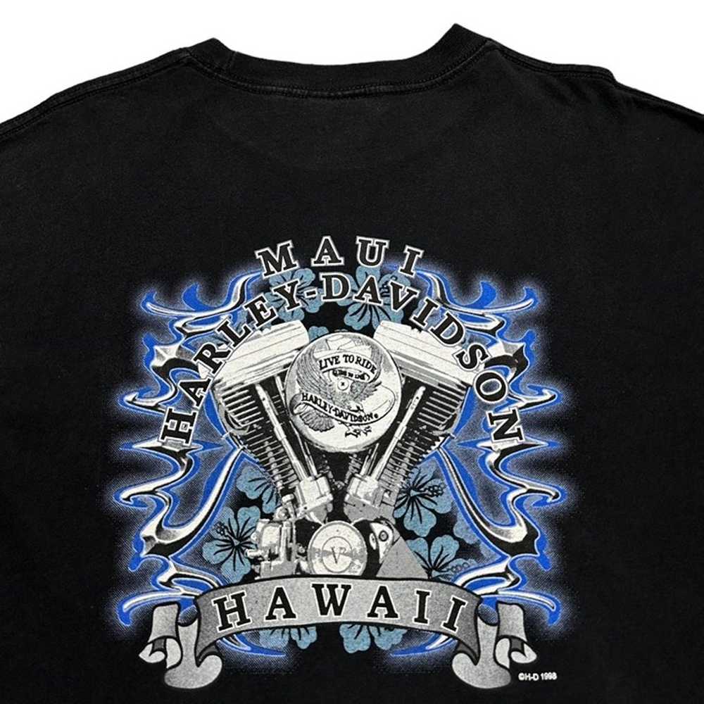 Vintage Harley Davidson Maui T-Shirt - image 3