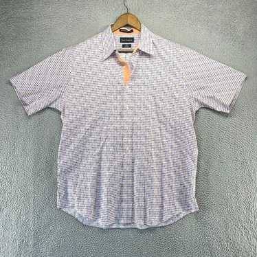 Vintage Paul Fredrick Shirt men's 16.5 Large Whit… - image 1