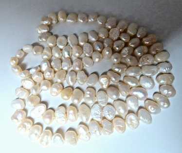 12mm Natural Freshwater Endless Necklace 36inch - image 1