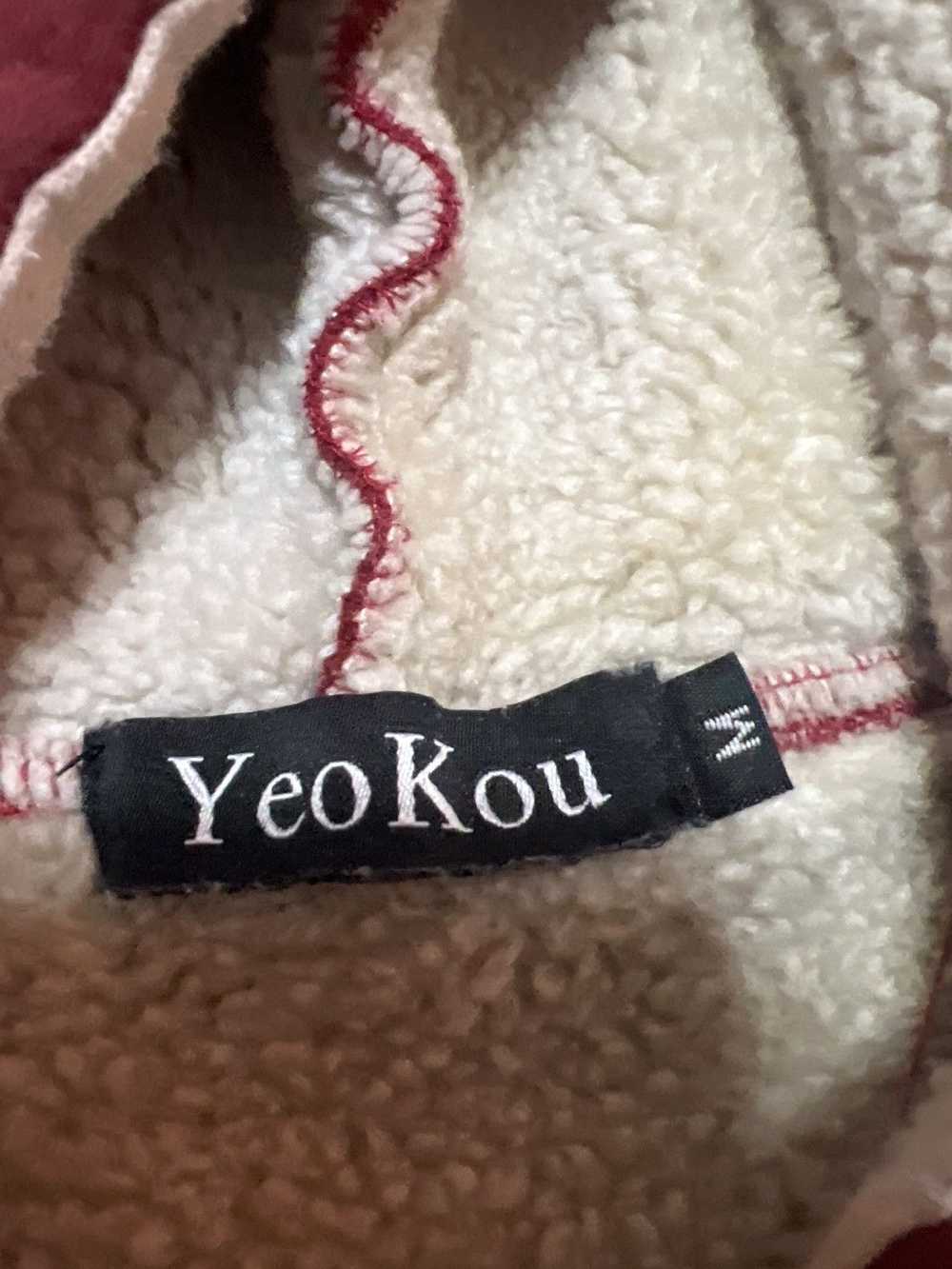 Vintage Y2K Vintage Yeokou Sherpa lined zip up ja… - image 8