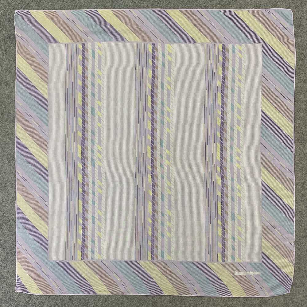 Issey Miyake × Vintage Issey Miyake Scarf Silk Sc… - image 2