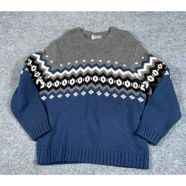 Route 66 VTG Geometric Pattern Wool Sweater Adult 