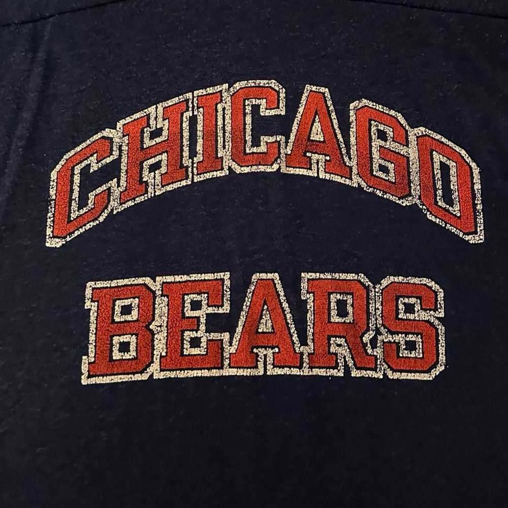 Vintage 1980s Champion Chicago Bears T-Shirt - Na… - image 3