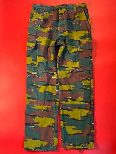 90’s 33” Belgium Camo Military Pants - image 1