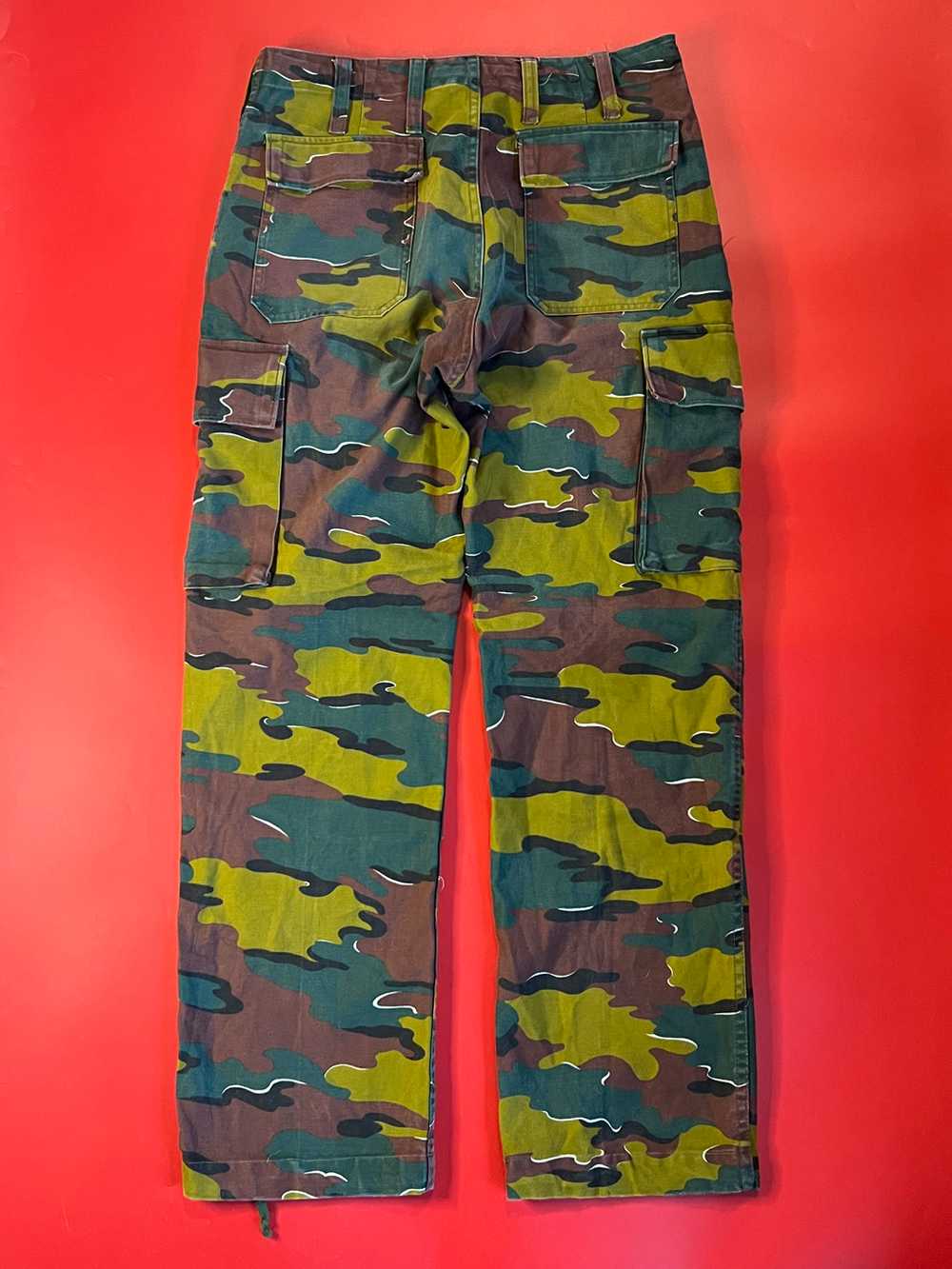 90’s 33” Belgium Camo Military Pants - image 2
