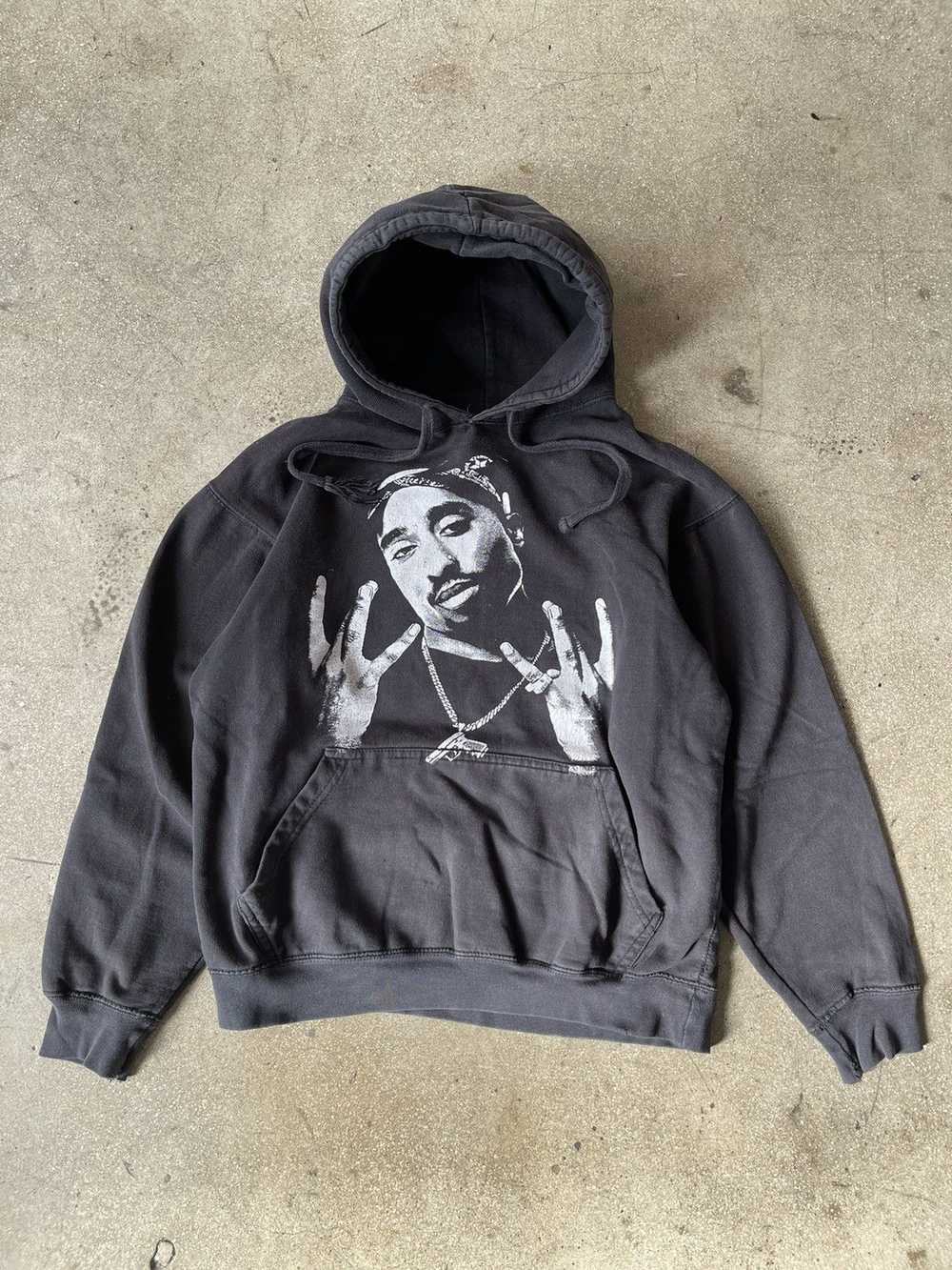 Makaveli × Vintage 2Pac vintage hoodie - image 1