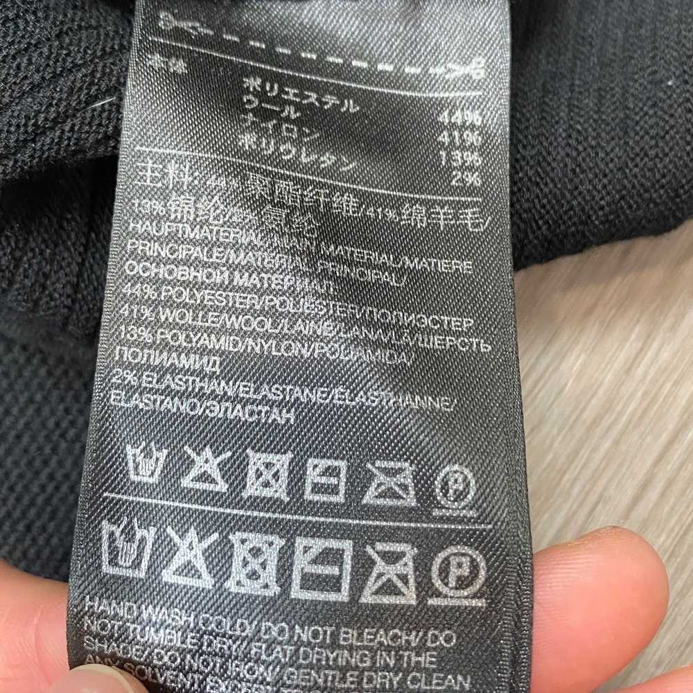 Adidas Y-3 Yohji Yamamoto 1/4 Zip Wool Knitted Te… - image 7
