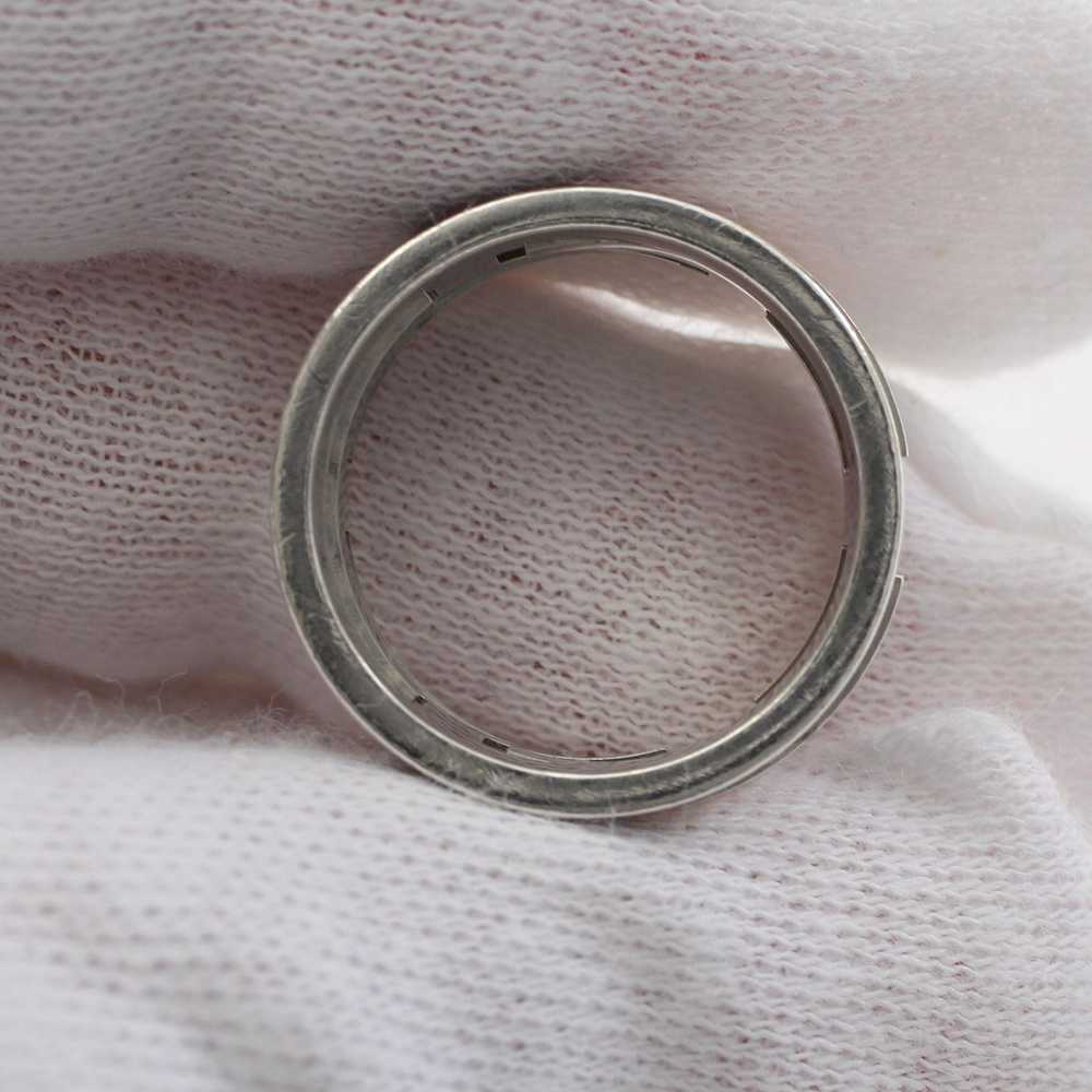 Hermes Move Ash Ring Ring SV925 Silver Black - image 6