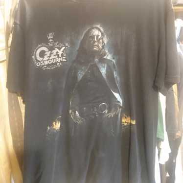 OZZY OSBOURNE 'Black Rain' 2007 TourTshirt (Front… - image 1