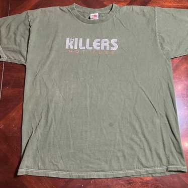 The Killers Hot Fuss 2004 concert shirt XL - image 1