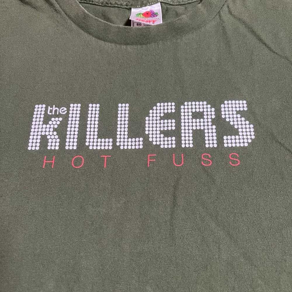 The Killers Hot Fuss 2004 concert shirt XL - image 2