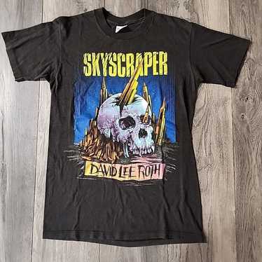 Vintage 1988 David Lee Roth Shirt Skyscaper Size M