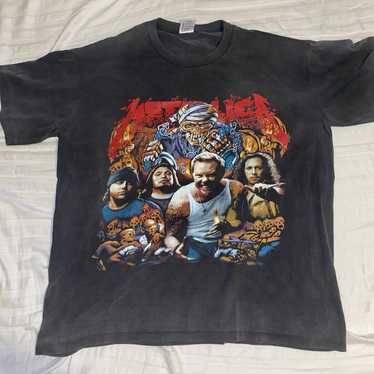 Vintage single stitch Metallica shirt size xl - image 1
