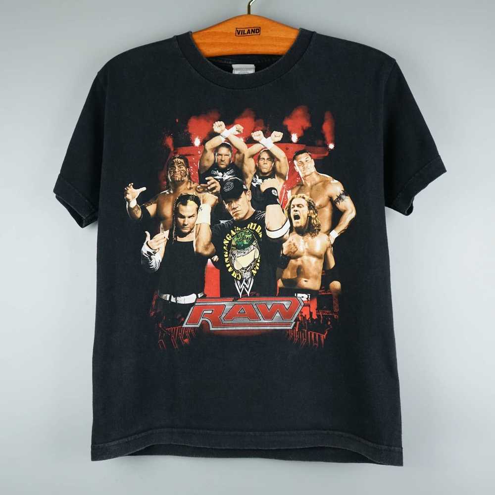 Vintage × Wwe 2007 WWE RAW t-shirt - image 1