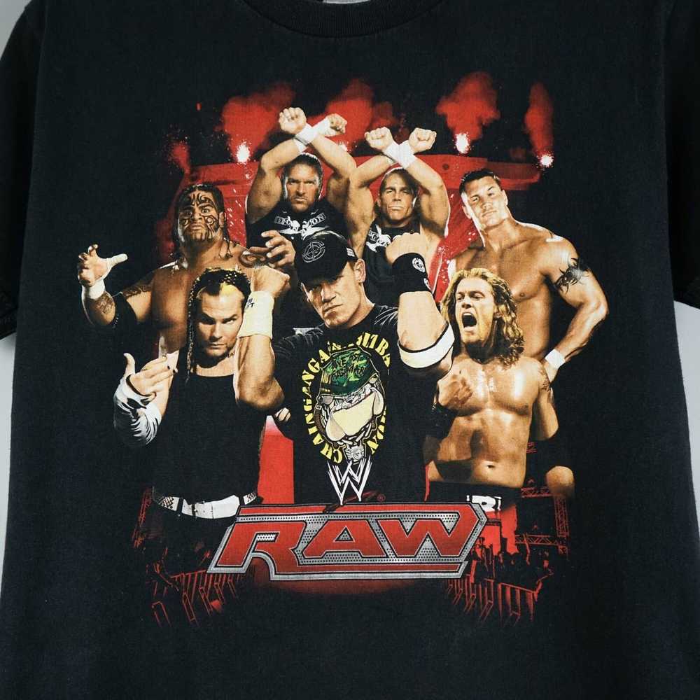 Vintage × Wwe 2007 WWE RAW t-shirt - image 2