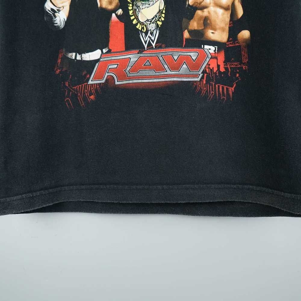Vintage × Wwe 2007 WWE RAW t-shirt - image 3