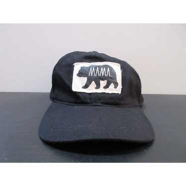 Vintage Rae Dunn Hat Cap Strap Back Black White M… - image 1